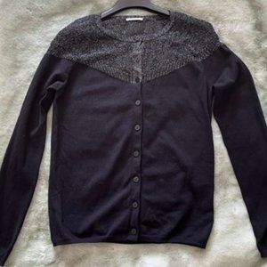 Black and silver Intimissimi cardigan